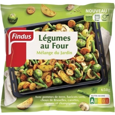 Image de Légumes au four "Findus" mélange du jardin