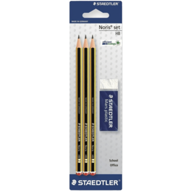 Crayons à papier et gomme "Staedtler"