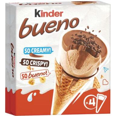 Cônes de crème glacée "Kinder Bueno"