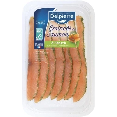 Image de Émincés de saumon à l'aneth