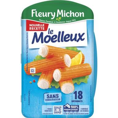 Bâtonnets de surimi Le Moelleux "Fleury Michon"