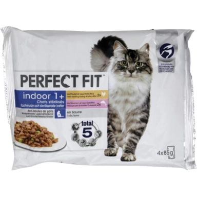 Image de Pâtée pour chat stérilisé Indoor 1+ Mixte "Perfect Fit"