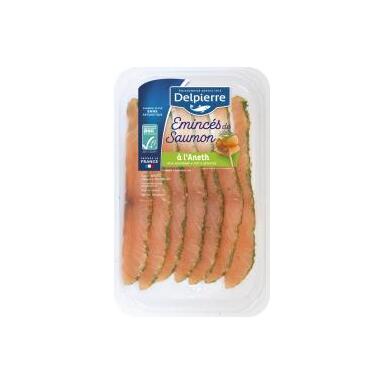 Émincés de saumon à l'aneth