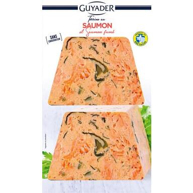 Terrine au saumon et saumon fumé "Guyader"