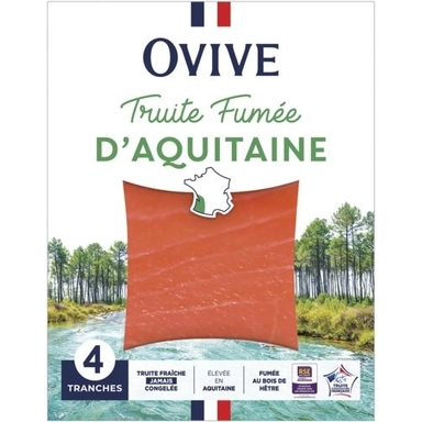 Image de Truite fumée d’Aquitaine “Ovive”