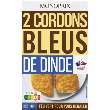 Image de Cordon bleu de dinde "Monoprix"