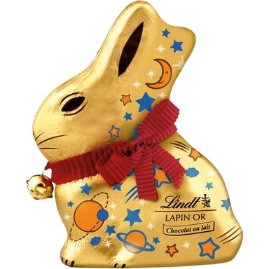 Image de Moulage lapin or "Lindt" - édition solidaire