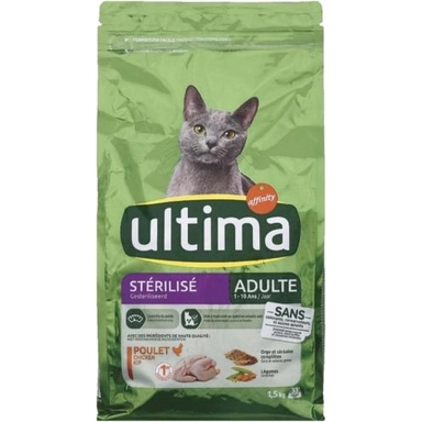 Image de Croquettes pour chat stérilisé au poulet "Ultima"