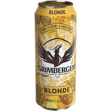 Bière blonde "Grimbergen"