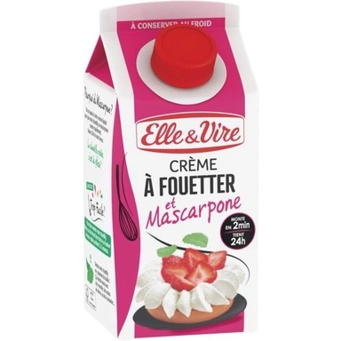 Image de Crème à fouetter et mascarpone "Elle & Vire"