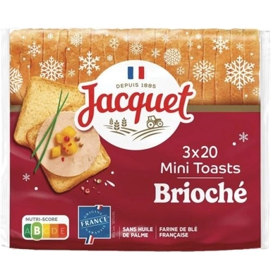 Image de Mini toasts "Jacquet" brioché