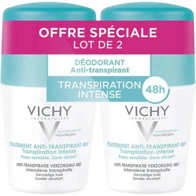 Déodorant anti-transpirant roll-on 48h "Vichy"