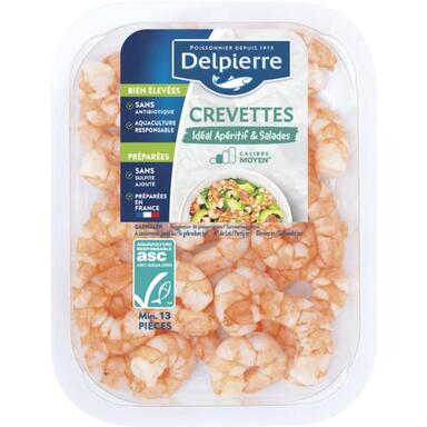 Crevettes décortiquées ASC "Delpierre"