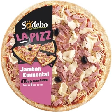 Image de La Pizz "Sodebo" jambon emmental