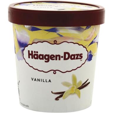Crème glacée "Häagen-Dazs" vanilla