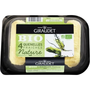 Image de Quenelles fraîches Bio "Giraudet" nature
