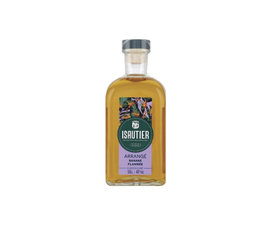 Image de Rhum arrangé banane flambée "Isautier"